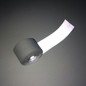 Fabric Reflective Tape 1in x 5yd Sewable Washable Safety Hi-Viz